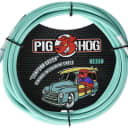 Pig Hog "Seafoam Green" Instrument Cable 10ft.