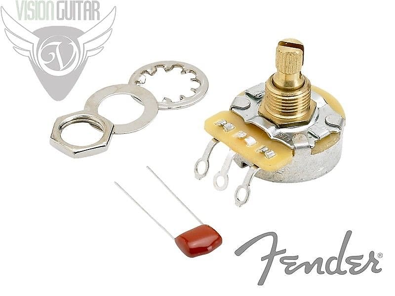 Fender 250K No-Load Split Shaft Potentiometer 0990832000 image 1