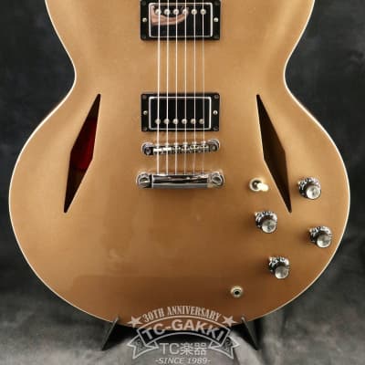 Gibson Memphis DG 335 Dave Grohl Signature Gold Electric Guitar 