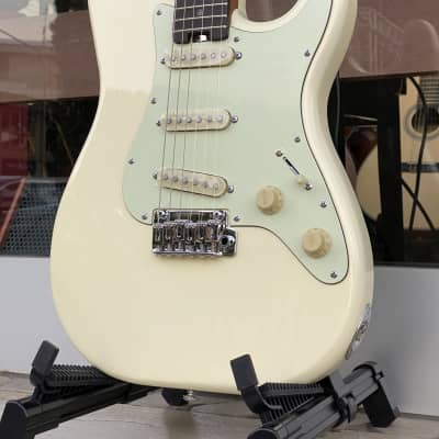SCHECTER Route 66 Saint Louis SSS Aged White image 7