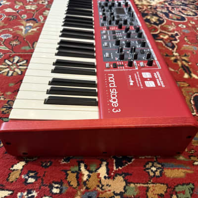 Nord Stage 3 HA88 Hammer Action 88-Key Digital Piano 2017 - Present - Red (warranty / NORD trolley bag) image 6
