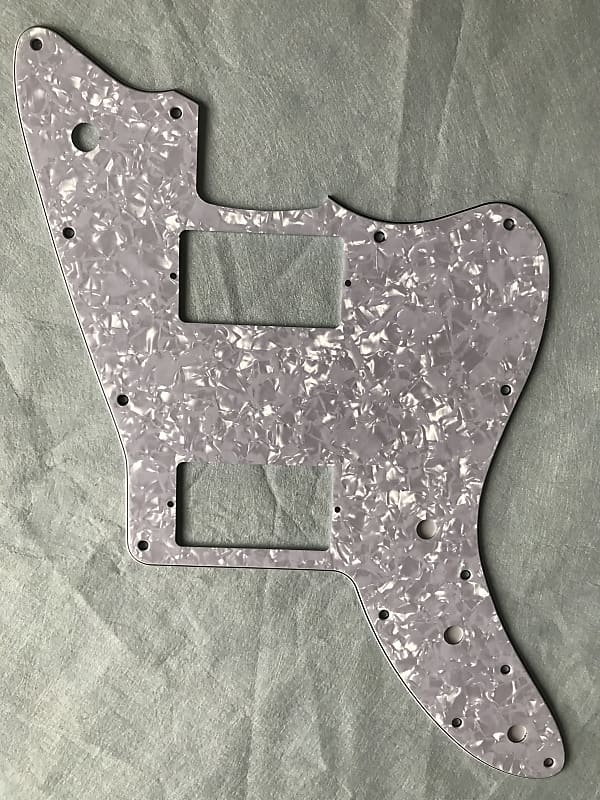 Custom New 4 Ply White Pearl fits Guitar Pickguard For Fano | Reverb