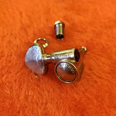 1) Grover Rotomatic Bass Side Tuning Peg Pat. Pend. 1960's | Reverb