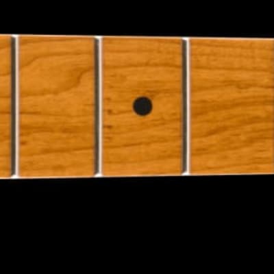 Fender ROASTED MAPLE STRATOCASTER NECK, 21 NARROW TALL FRETS, 9.5", C SHAPE image 3