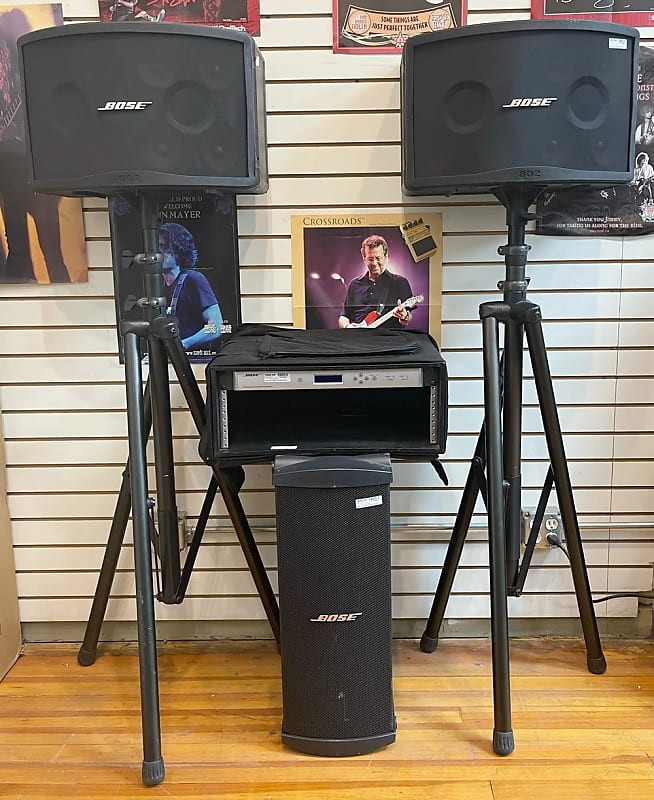 Bose Sound System: 802 Series III (x2), MB4, Panaray