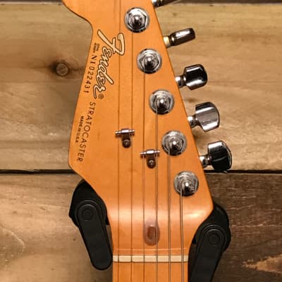 Fender USA Stratocaster MN Black Left-Handed 1991 image 8
