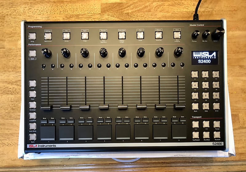 Isla Instruments S2400 Sampling Drum Machine! Reverb