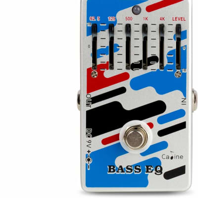 Caline CP-73 Bass Guitar EQ Pedal 6 Band New Release image 2
