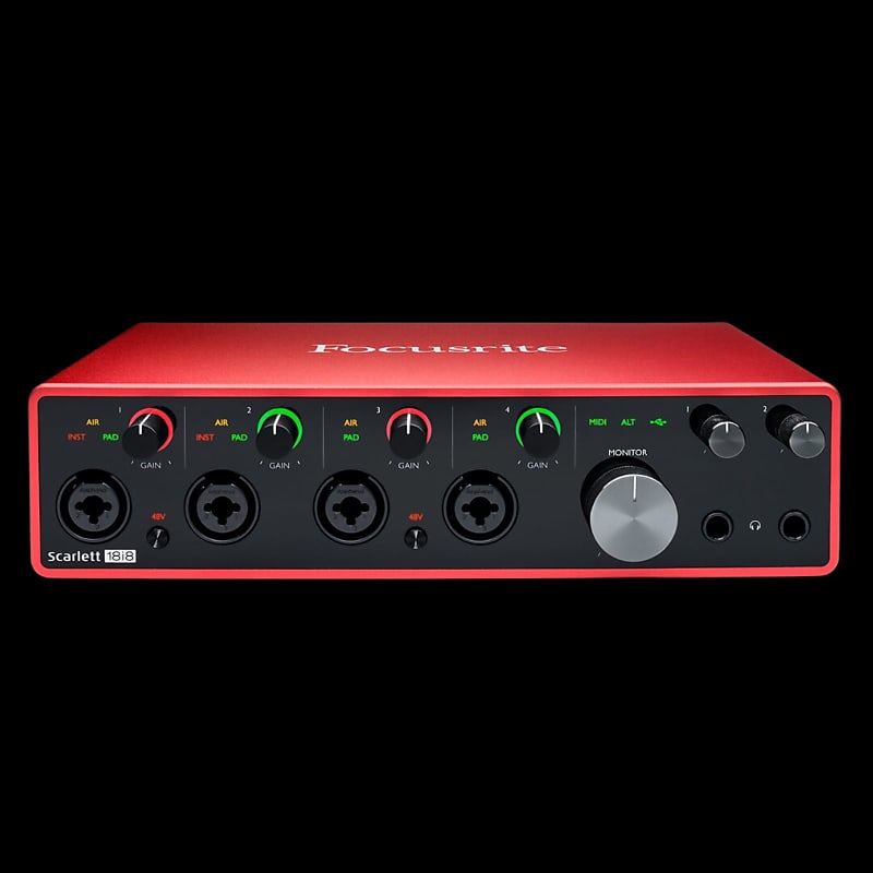DTM・DAW focusrite 18i8 Gen2 DTM・DAW focusrite 18i8 Gen2 Focusrite Scarlett 18i8 (Second