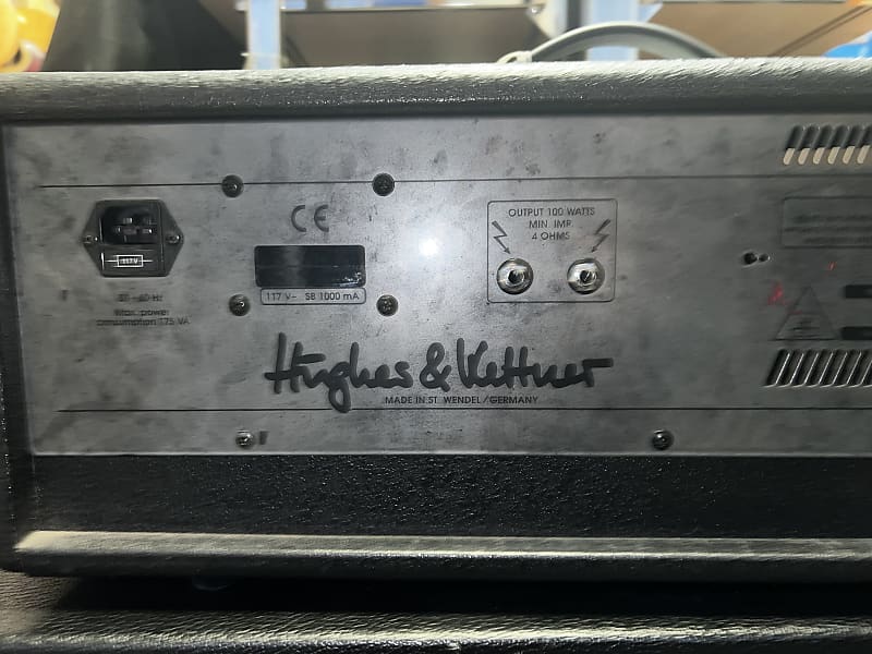 Hughes & Kettner Vortex 2-Channel 100-Watt Solid State Guitar Amp Head