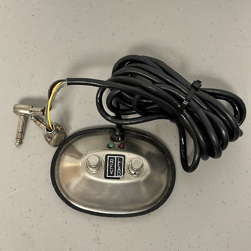 Fender Super Champ Amp Footswitch Rivera 1982 1983 1984 1985 Reverb