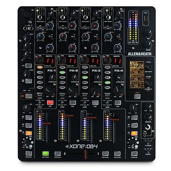 Allen & Heath XONE:DB4 4-Channel Digital DJ Mixer w/ Effects image 1