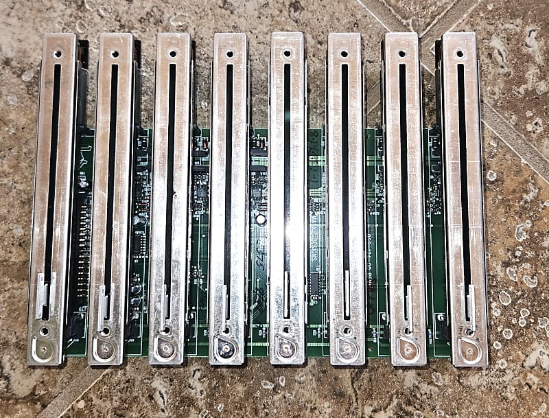 Mackie D8B 8 channel motorized fader board Reverb