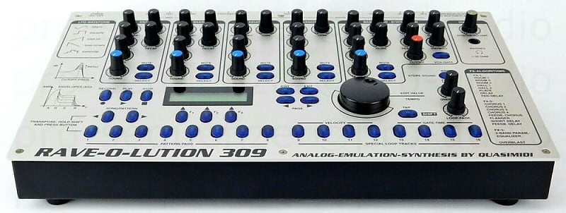 Quasimidi Rave-O-Lution 309 Synthesizer Expansion Drum & Synth