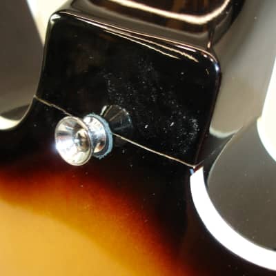 Stagg 335 Copy Semi-Hollow Electric Guitar, Brown Sunburst image 11