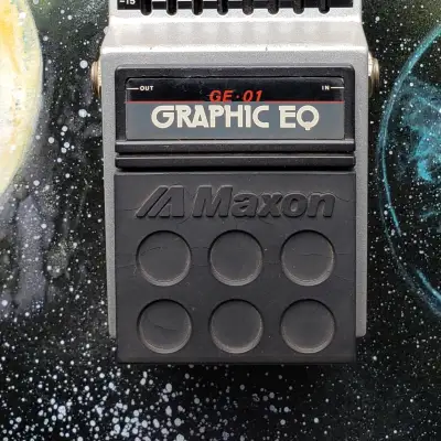 ギター MAXON GE-01 MAXON GE-01 Graphic EQ Made in Japan Vintage Guitar Effect
