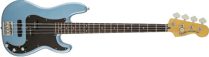 Squier Vintage Modified Precision Bass PJ 2010s Lake Placid Blue (Truss-Rod NOT Working) SOLD AS IS image 1