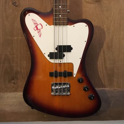 Epiphone Thunderbird NR Non-Reverse Vintage P/J Bass Sunburst | Reverb