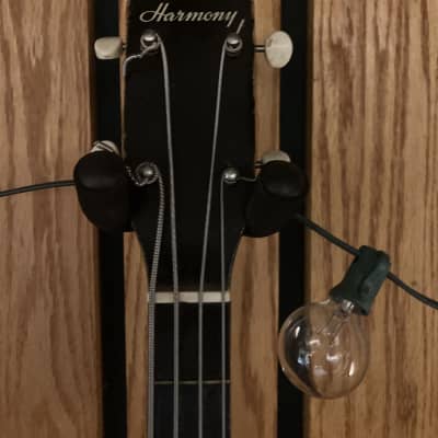 Harmony Tenor Guitar Bass Conversion 1960’s Sunburst image 3