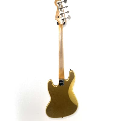 Fender Fender Custom Shop '63 Jazz Bass Journeyman - Aged Aztec Gold w/ Matched Headstock image 4
