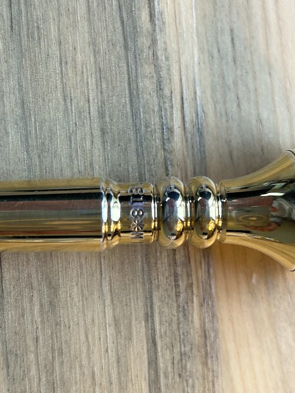 Marcinkiewicz E18 Miyashiro - gold plated trumpet mouthpiece
