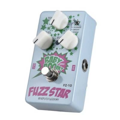 Biyang FZ-10 Fuzz Star Distortion Guitar Effects Pedal Big Muff Type Tones True Bypass image 7