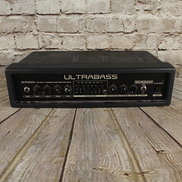 Behringer BXR1800H Bass Head | Reverb