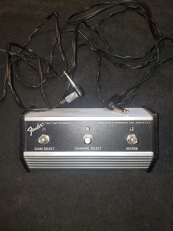 Fender Twin Amp Footswitch Reverb