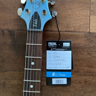 2019 PRS S2 Vela Frost Blue Metallic Electric Guitar S2052372 image 4