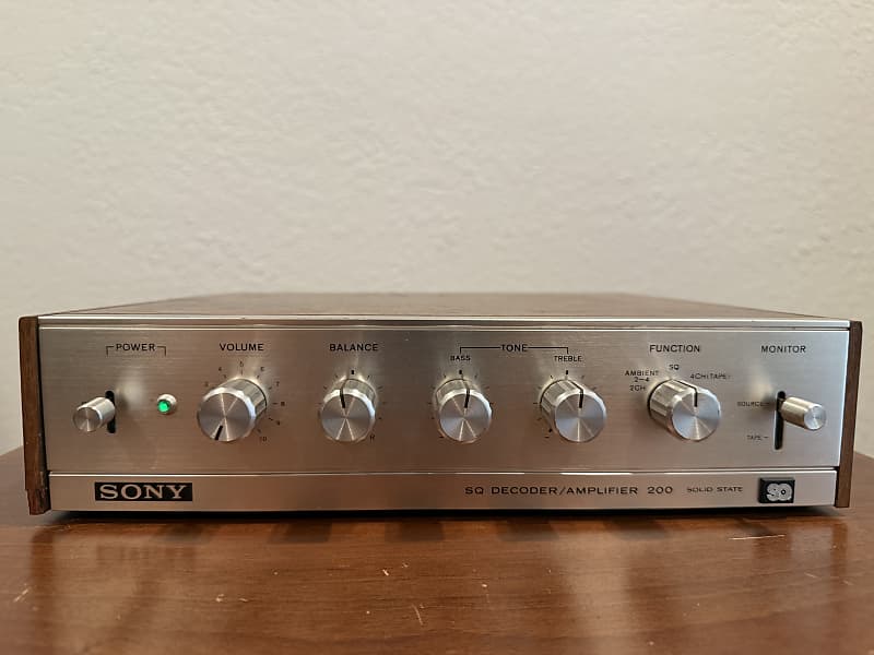 SONY  SQA-200 4 Channel SQ Decoder Amplifier
