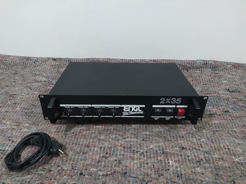 ENGL 2x35 TUBE Power Amp Rack type 820 Reverb