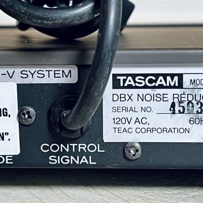 Tascam DX-4D DBX Professional Noise Reduction Unit image 11