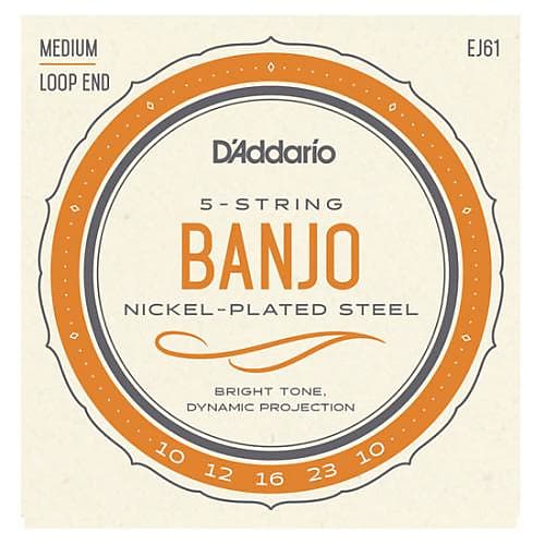 D'Addario Banjo Strings - Medium image 1