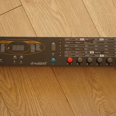 Waldorf Pulse Rackmount Synthesizer 1995 - Blue