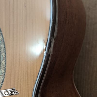 Strunal 5454 1/4 Size Vintage Classical Acoustic Guitar / 6-String Ukulele Natural image 9