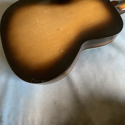 1940's Del Oro Archtop Acoustic w/Dice & 4 Leaf Clovers  RARE !! image 9