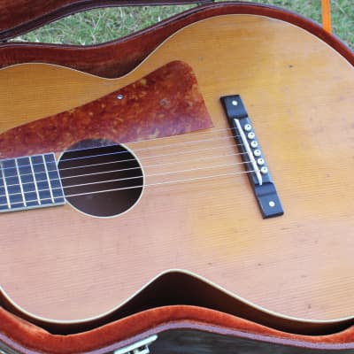 Vintage 1940s Kay K16 6107 Mini Jumbo Acoustic Guitar Rare