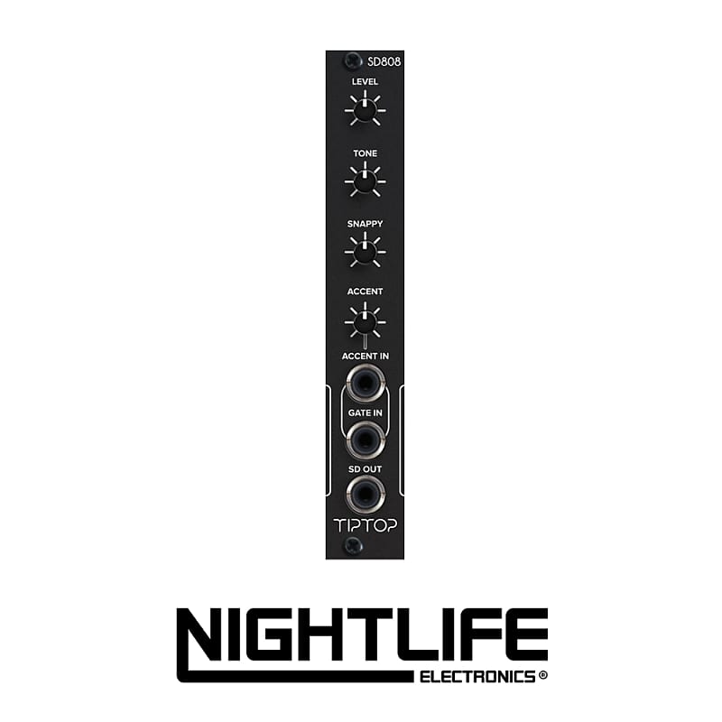 DTM・DAW EURORACK Tiptop Audio SD808 Tiptop Audio SD808 - Black | Reverb
