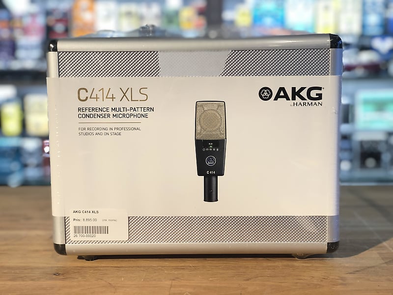 AKG C414 XLS Large Diaphragm Multipattern Condenser Microphone image 1