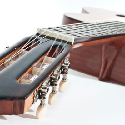 Spanish Classical Guitar VALDEZ MODEL E -  left hand - solid cedar top image 5