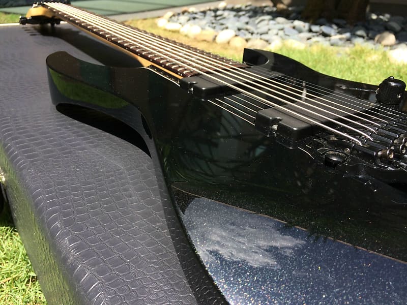 Ibanez RG2228GK Prestige ケース付 逆輸入 Ibanez Prestige RG2228 GK Galaxy Black - w/OHSC --- 8 String