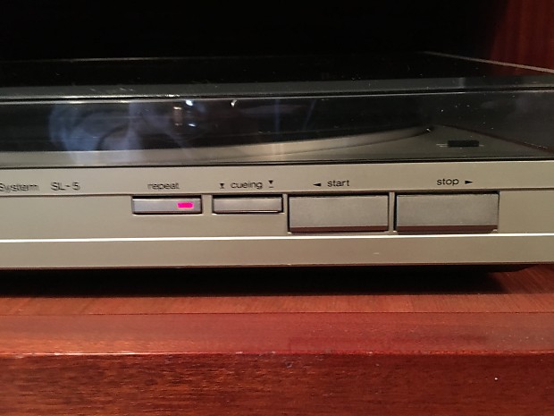 Technics SL-5 Linear Turntable 82-83 Audio-Technica AT-122P