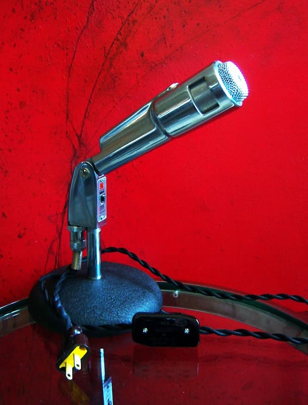Vintage 1960's Electro-Voice 664 Cardioid Dynamic Microphone mod LED light lamp # 2 image 1