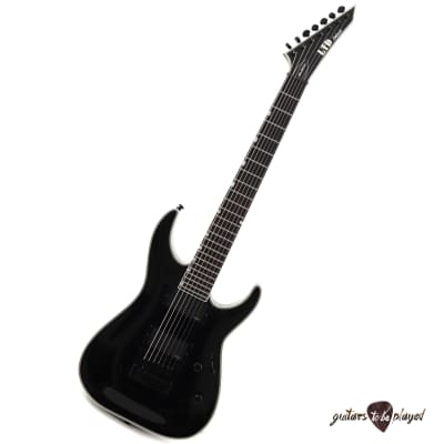ESP LTD MH-1007 EverTune 7-String EMG Guitar – Black image 1