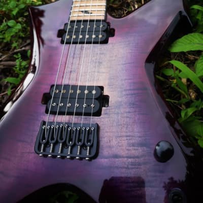 Vorona Guitars Defiler Extreme (custom shop) 2019 - Purple Fade image 4