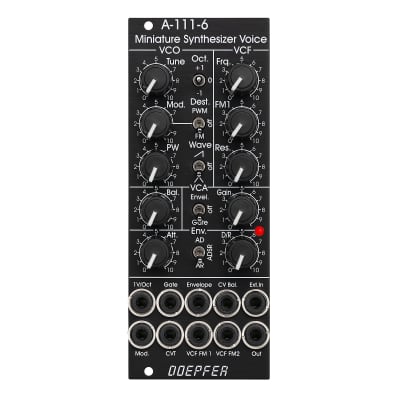 Doepfer A-111-6V - Miniature Synthesizer (Vintage Edition) [Three Wave Music] image 2