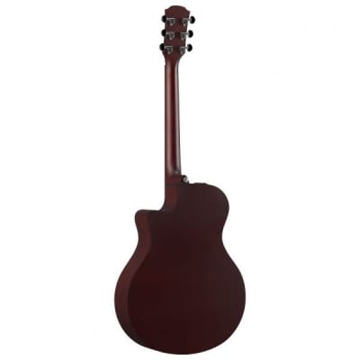 Yamaha APX600M Thinline Acoustic Electric Guitar - Natural Satin - Display Model image 3