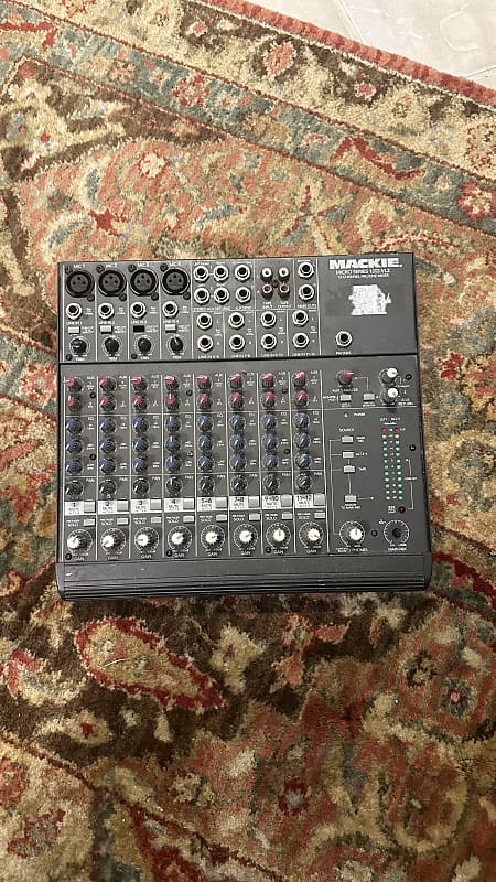 Mackie 1202VLZ4 12-Channel Compact Mixer – Conference Microphones