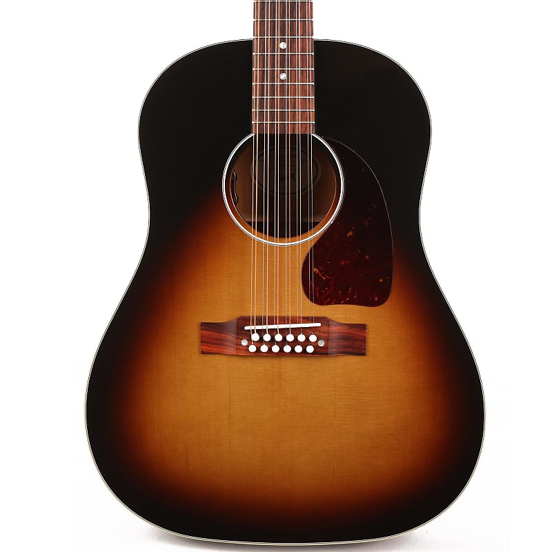 Gibson J-45 Standard 12-String Acoustic-Electric Vintage Sunburst image 1