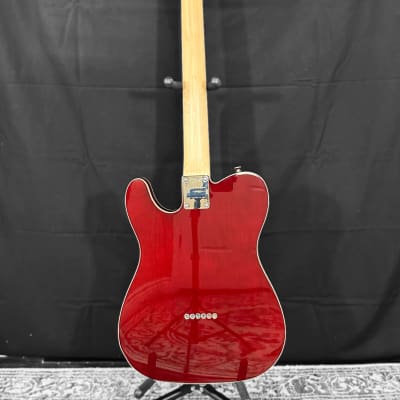 Keith Holland Custom T-NS-Thinline - Translucent Red Wine image 3